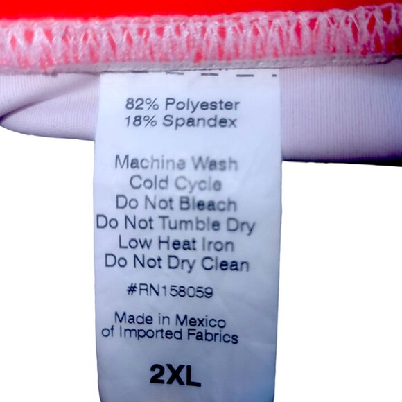 Disney Minnie Mouse  Red Polka Dot Racerback  Sports Bra 2XL - Picture 4 of 4